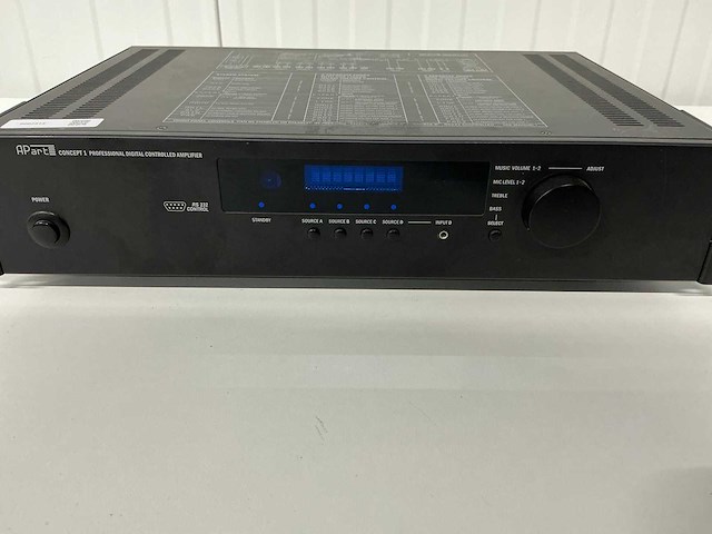 Aparte - concept 1 - versterker - afbeelding 2 van  2