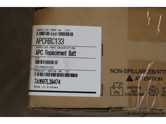 Apc rbc133 vervangende accu - afbeelding 3 van  3