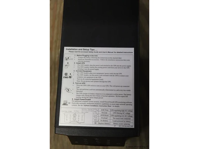 Apc smart-ups | type 750 - afbeelding 3 van  4