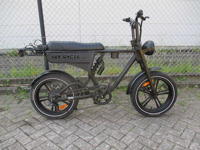 Ape ryder duo sit fatbike - factbike - - stadsfiets - afbeelding 15 van  16