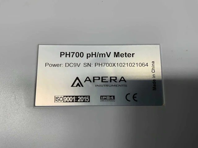Apera ph700 ph meter - afbeelding 5 van  5