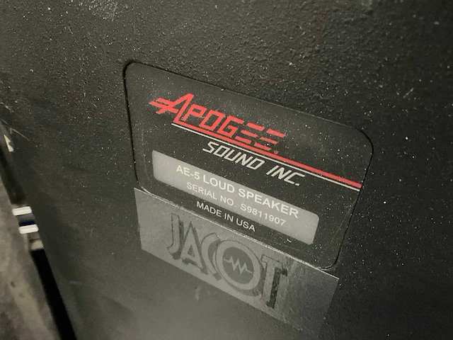 Apogee ae-5 luidspreker-set met versterker - afbeelding 5 van  8