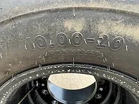 Apollo awe-713 10.00-20 velg met band dubbel lucht (4x) - afbeelding 7 van  12