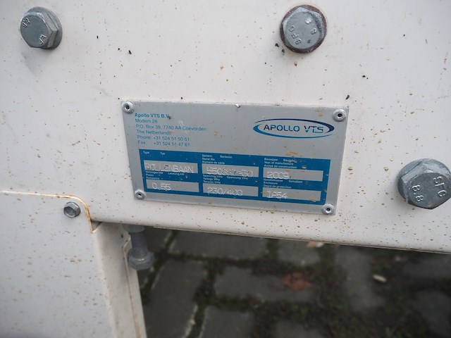 Apollo vts b.v. / zlatorog oprema d.o.o. - afbeelding 7 van  15