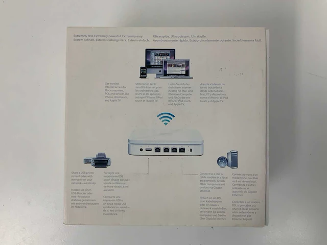 Apple - a1143 airport extreme 802.11n - afbeelding 2 van  2