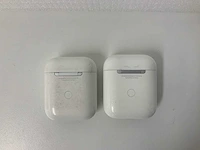 Apple - a1938 airpods 2 with charging case - mrxj2am/a (2x) - afbeelding 2 van  2
