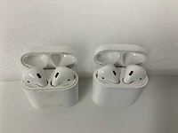 Apple - airpods 2gen., with charging case (2x) - afbeelding 1 van  1