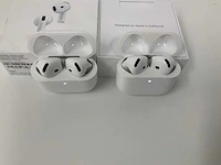 Apple - airpods 4 active noise cancellation, with charging case mxp93zm/a (2x) - afbeelding 2 van  3