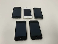 Apple - apple iphone 4s 16gb zwart/wit - afbeelding 2 van  3