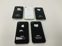 Apple - apple iphone 4s 16gb zwart/wit - afbeelding 3 van  3