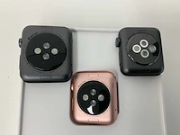 Apple - apple watch 38mm case 7000 series aluminium composite back roségoud (3x) - afbeelding 3 van  3