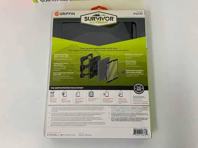 Apple - griffin survivor case ipad air (6x) - afbeelding 2 van  3