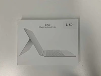 Apple - ipad 10th generation magic keyboard folio white british - afbeelding 1 van  2