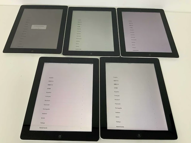 Apple - ipad 4 wifi + cellular 16gb space gray (5x) - afbeelding 1 van  3