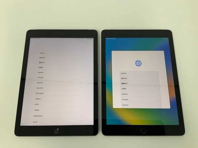 Apple - ipad 5 wifi + cellular 128gb space gray (2x) - afbeelding 1 van  3