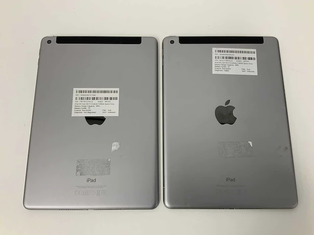 Apple - ipad 5 wifi + cellular 128gb space gray fmi (2x) - afbeelding 3 van  3