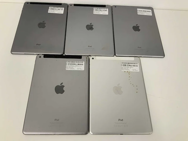Apple - ipad 5/6/air/air 2 space gray/white fmi (5x) - afbeelding 3 van  3