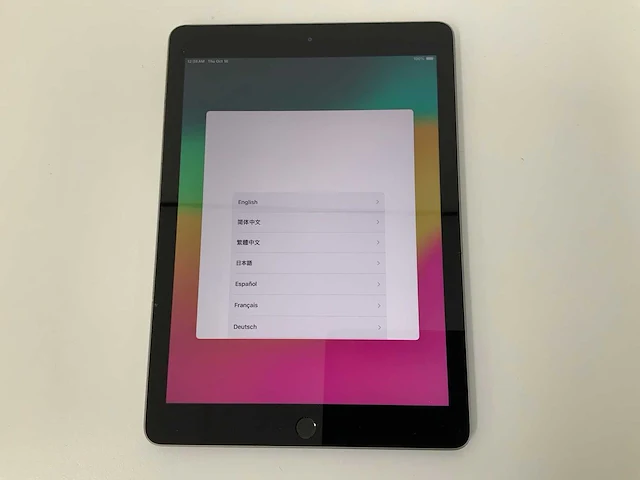 Apple - ipad 6 wifi 32gb space gray mr7f2nf/a - afbeelding 1 van  3