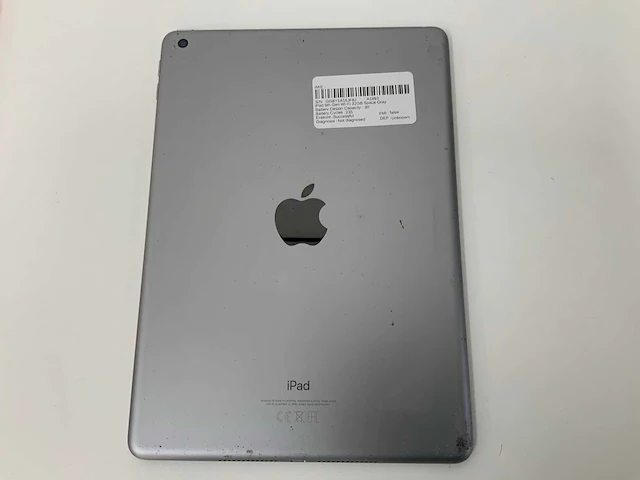Apple - ipad 6 wifi 32gb space gray mr7f2nf/a - afbeelding 3 van  3