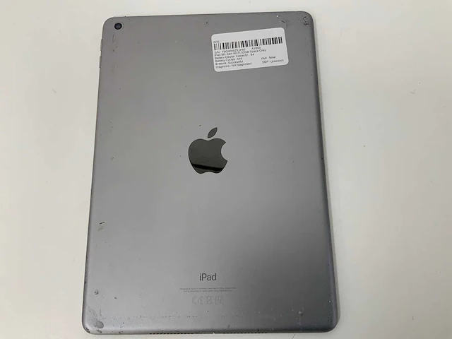 Apple - ipad 6 wifi 32gb space gray mr7f2nf/a - afbeelding 4 van  4