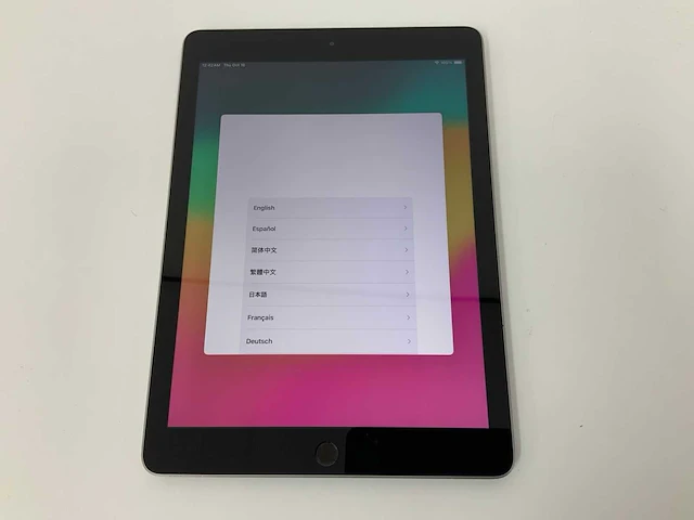 Apple - ipad 6 wifi 32gb space gray mr7f2nf/a - afbeelding 1 van  3