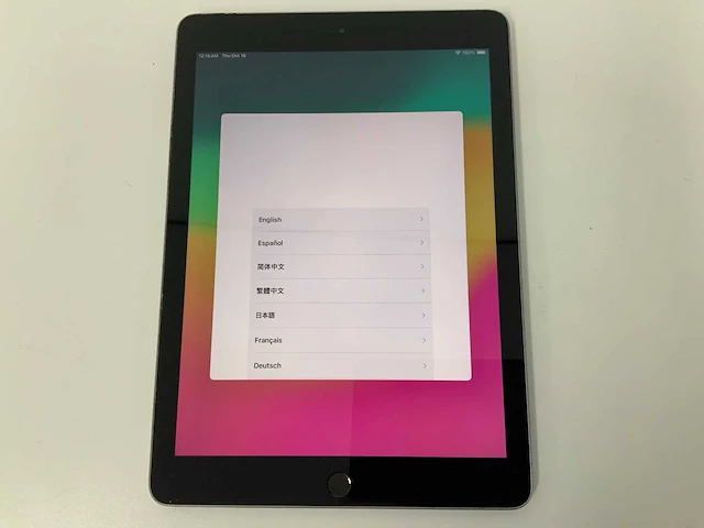 Apple - ipad 6 wifi 32gb space gray mr7f2nf/a - afbeelding 1 van  3