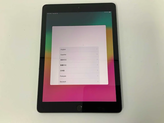 Apple - ipad 6 wifi 32gb space gray mr7f2nf/a - afbeelding 1 van  3