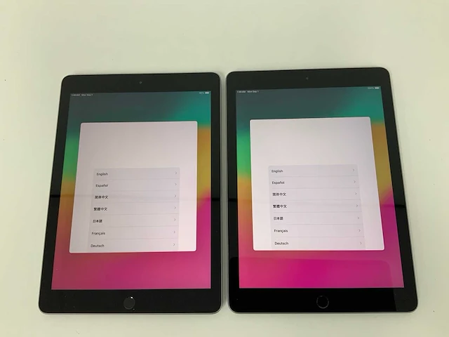 Apple - ipad 6 wifi + cellular 128gb space gray (2x) - afbeelding 1 van  3