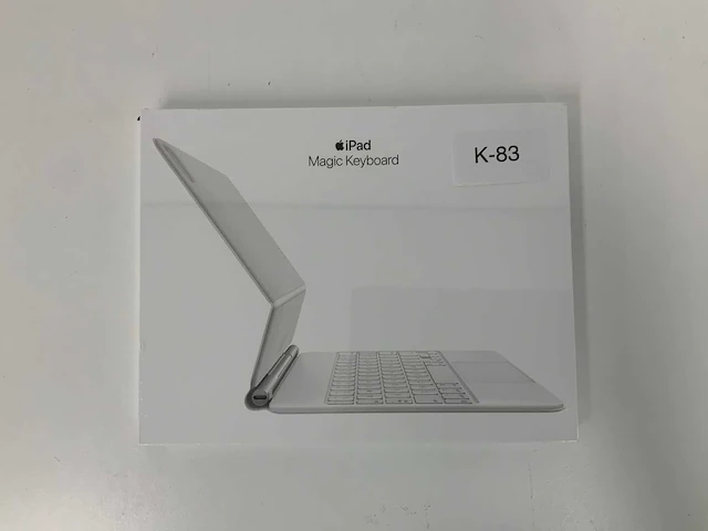 Apple - ipad air & ipad pro 11-inch magic keyboard arabic white - afbeelding 1 van  2