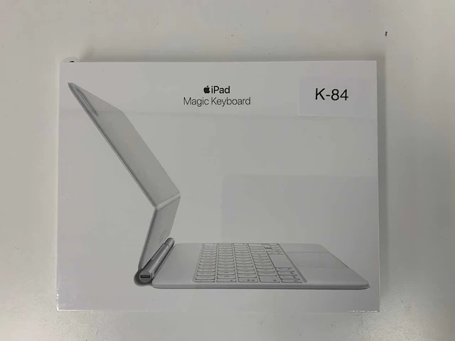 Apple - ipad air & ipad pro 11-inch magic keyboard arabic white - afbeelding 1 van  2
