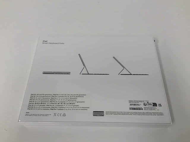 Apple - ipad air & ipad pro 11-inch smart keyboard folio duits - afbeelding 2 van  2