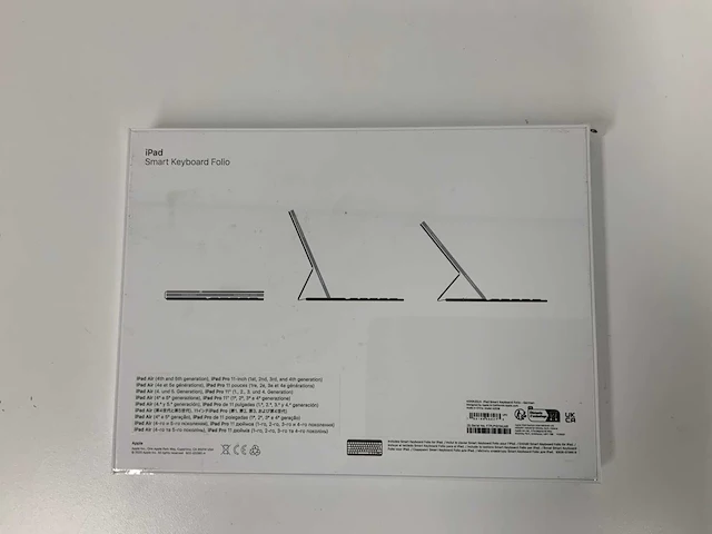 Apple - ipad air & ipad pro 11-inch smart keyboard folio duits - afbeelding 2 van  2