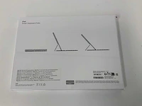 Apple - ipad air(4e, 5e generatie) & ipad pro 11-inch(1e, 2e, 3e generatie) smart qwertz keyboard folio black - afbeelding 2 van  2