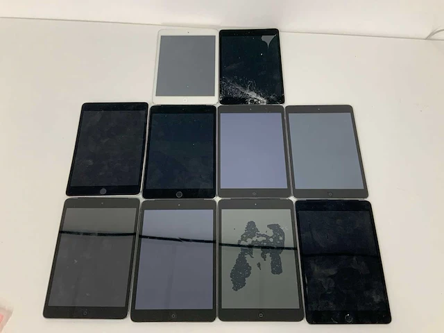 Apple - ipad mini 1g 16gb space gray/white (10x) - afbeelding 1 van  2