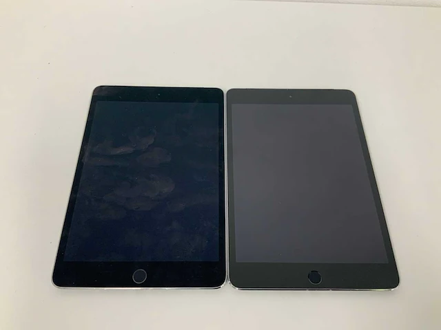 Apple - ipad mini 4 (2015): wi-fi + cellular, space gray (2x) - afbeelding 2 van  3