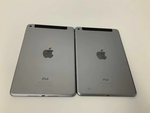 Apple - ipad mini 4 (wi-fi + cellular) space grey (2x) - afbeelding 3 van  3