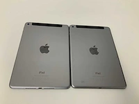 Apple - ipad mini 4 (wi-fi + cellular) space grey (2x) - afbeelding 3 van  3