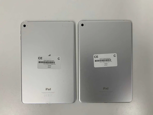 Apple - ipad mini 4 wifi 128gb silver (2x) - afbeelding 3 van  3