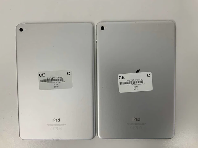 Apple - ipad mini 4 wifi 128gb silver (2x) - afbeelding 3 van  3
