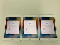 Apple - ipad mini 4 wifi 32/128gb silver (3x) - afbeelding 1 van  3