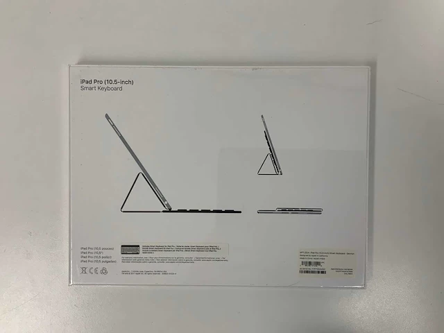 Apple - ipad pro 10.5-inch smart keyboard german - afbeelding 2 van  2