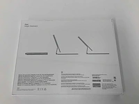 Apple - ipad pro 11-inch(1e, 2e, 3e generatie) & ipad air(4e generatie) magic qwertz keyboard white - afbeelding 2 van  2