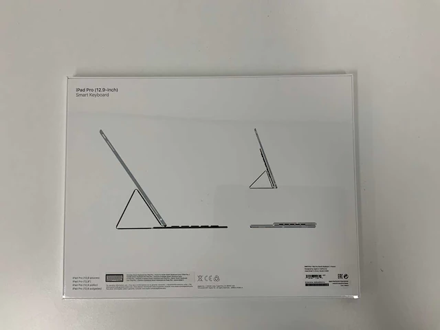 Apple - ipad pro 12.9-inch smart keyboard azerty french - afbeelding 2 van  2