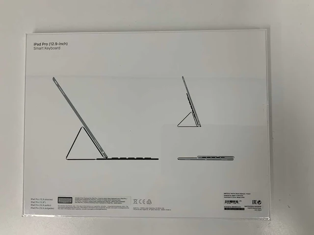 Apple - ipad pro 12.9-inch smart keyboard azerty french - afbeelding 2 van  2
