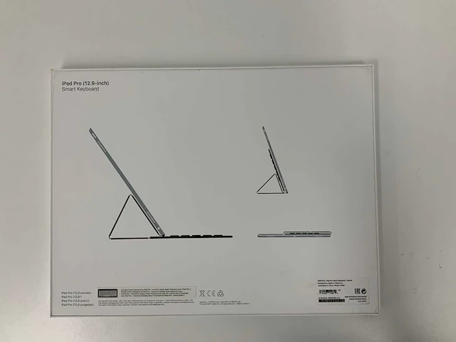 Apple - ipad pro 12.9-inch smart keyboard azerty french - afbeelding 2 van  2