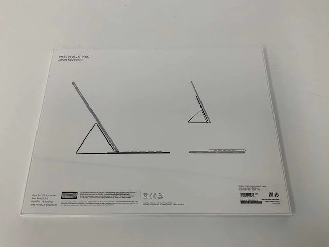 Apple - ipad pro 12.9-inch smart keyboard azerty french - afbeelding 2 van  2