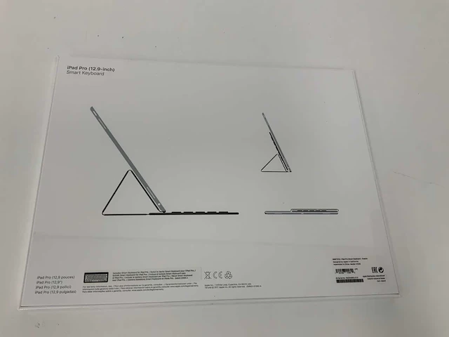 Apple - ipad pro 12.9-inch smart keyboard french - afbeelding 2 van  2