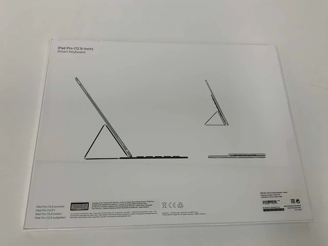 Apple - ipad pro 12.9-inch smart keyboard french - afbeelding 2 van  2