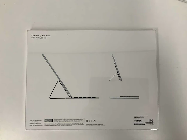 Apple - ipad pro 12.9-inch smart keyboard french - afbeelding 2 van  2