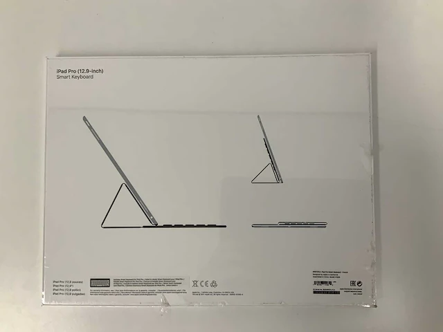 Apple - ipad pro 12.9-inch smart keyboard french - afbeelding 2 van  2
